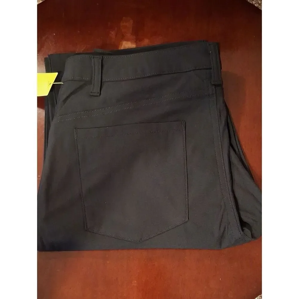 All In Motion 360 Lifestyle Relaxed Fit 5 Pocket Pants. Black 32x32 New